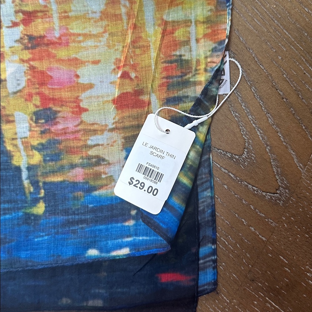 Colorful Artistic Scarf - Picture 2 of 4